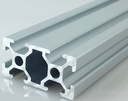 Perfil de aluminio OB2040L para CNC