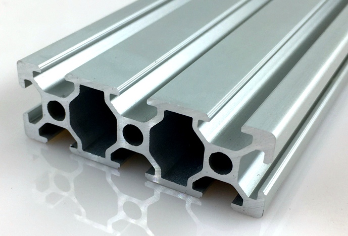 Perfil de aluminio OB2060L para CNC, 1 metro