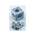 Kit conector esquina, perfil OB4040 para CNC