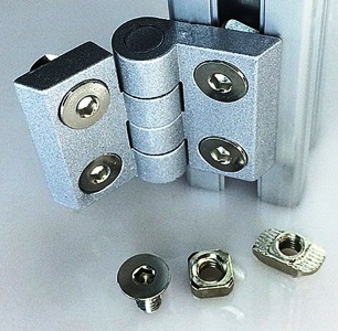 Bisagra para perfiles OB2020/GB2020