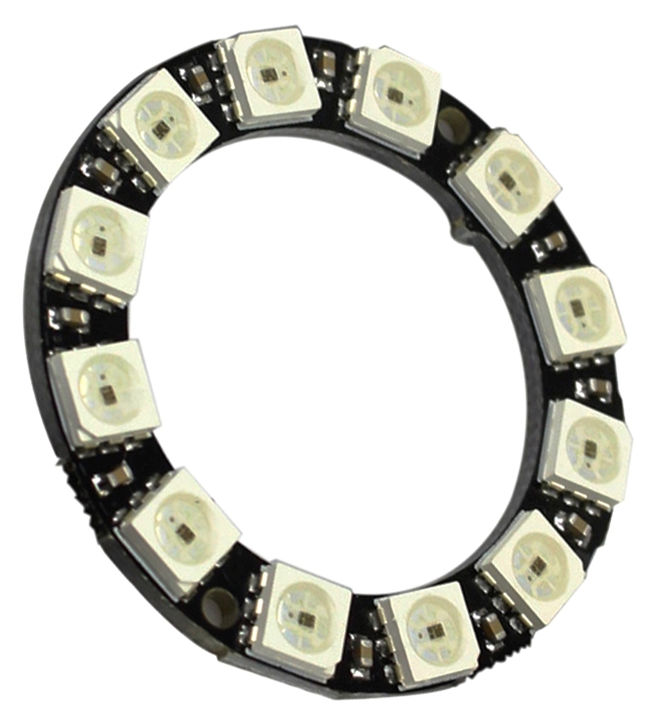 Arreglo de LEDs 5050, RGB, WS2812 12 Bits