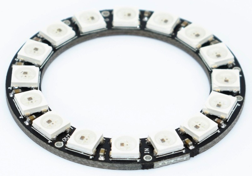 Arreglo de LEDs 5050, RGB, WS2812 16 Bits