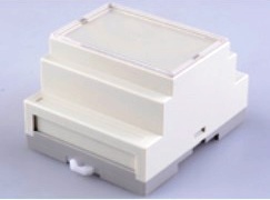 Caja Plástica Blanca 72mm x 87mm x 60mm