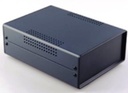 Caja metálica, panel plástico 150x70x200mm