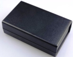 Caja plástica, instrumentación, 164x100x51mm