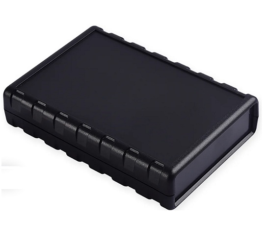 Caja plástica, instrumentación, 77x111.5x25.5mm