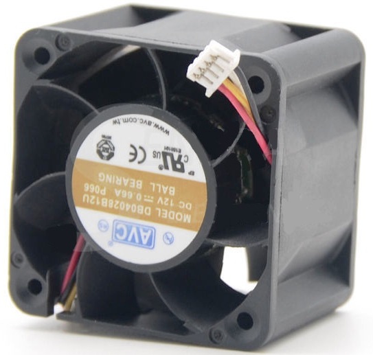 Ventilador de balineras, alta velocidad, alto flujo 12V