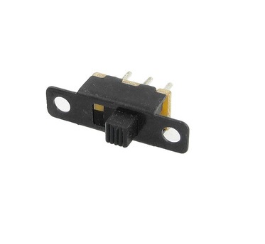 Suiche mini deslizante 3 pines 2 posiciones con soporte