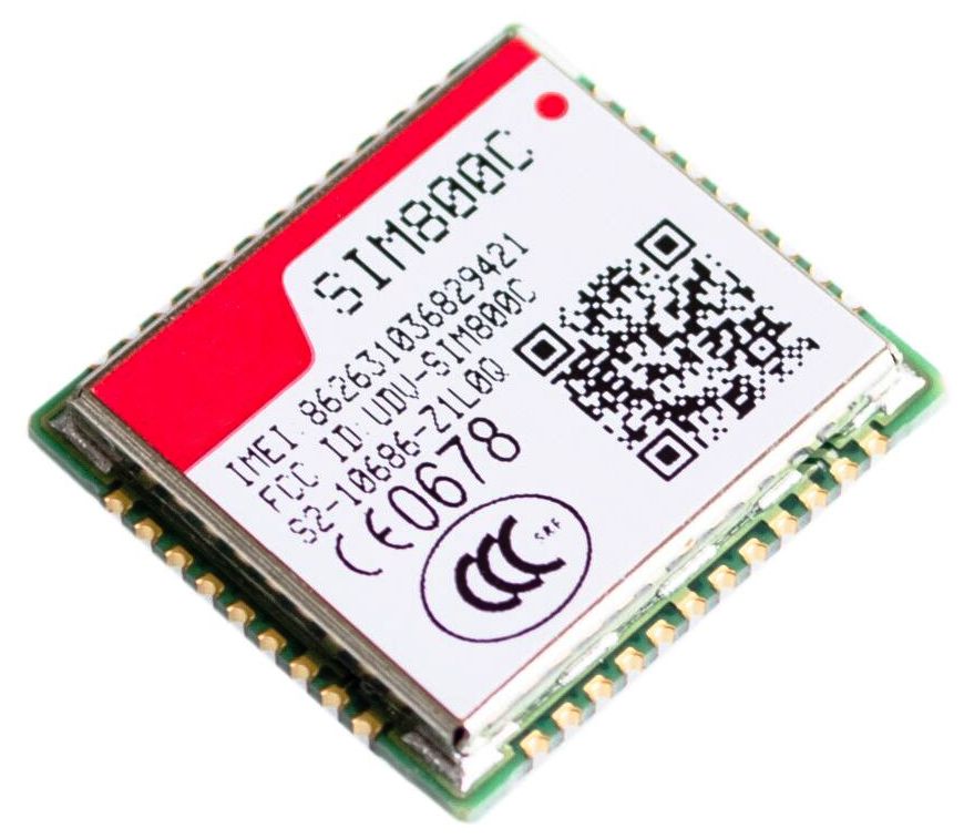 Módulo celular SIM800C, GSM, GPRS, sin PCB