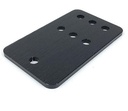 Placa soporte para polea
