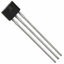 Sensor de efecto hall. Encapsulado: SIP-3