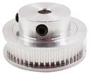 Polea 2GT de sincr. 48 dientes, eje 8mm