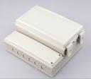 Caja Plástica Impermeable Blanca 228mm x 206mm x 113mm