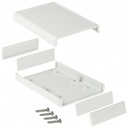 Caja Plástica Gris 7.5x11x2.5cm