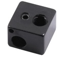 Bloque calentador E3D V5 J-head MK7 o MK8- Negro