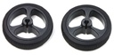 Rueda Pololu 32x7mm Negra por Par