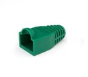 Protector en goma para conector RJ45 verde