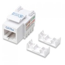 Jack modular CAT5 para Ethernet Blanco