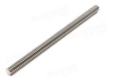 Varilla trapezoidal roscada de 500mm, M8 paso de 1mm 1 Hilos