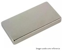 Imán rectangular de neodimio 25x14x4mm