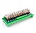 Tarjeta de salida para PLC con relé Omron de 12V 12 canales