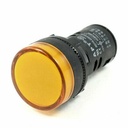 Indicador luminoso amarillo 110V