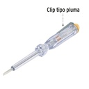 Destornillador probador de 110V 19cm-TRUPER