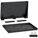 Caja plástica negra 21.9x14x4.6cm A