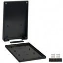 Caja plástica negra 21.9x14x4.6cm B