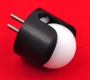 Rueda loca Pololu 3/4  bola plástica