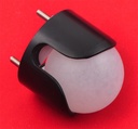 Rueda loca Pololu 1 bola plástica