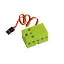 Servomotor de 360 grados. Rotación continua con inversión de giro. Color verde