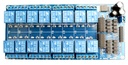 Tarjeta con 16 relevos 12V