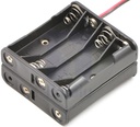 Holder para 8 baterías AAA