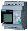 LOGO! 24RCE, módulo lógico,display FA/E/S: 24 V AC/DC 24 V/relé, 8 DI/4 DO