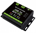 Convertidor Industrial USB a TTL de 8 canales, USB a UART, circuitos de protección múltiple, soporte de sistemas múltiples, adaptador USB a TTL