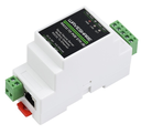 Servidor serial industrial, RS232 a RJ45 Ethernet, TCP/IP a serial, soporte para montaje en riel