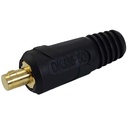 Conector de alta corriente para máquina de soldadura. DKJ35-50 macho negro
