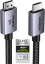 UGREEN Cable HDMI 2.1 de 8K 48Gbps. De alta velocidad, HDCP 2.2 y 2.3, eARC HDR 10