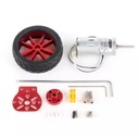 Kit motor 25mm GA370 con rueda y bracket