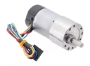 Motorreductor metálico 37Dx68L mm 12V con Encoder 64 CPR (piñón recto)