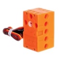 Servomotor de 360 grados RAPIDO. Color NARANJA