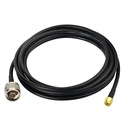 Cable adaptador con SMA macho a conector N macho