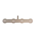 Conector de Niquel 4P para unir paquetes de baterías 18650. Forma 20-W75