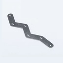 Conector de Niquel 5P para unir paquetes de baterías 18650. Forma W-5P