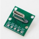 Tarjeta conector vertical USB 3.1 tipo C macho