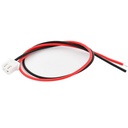 Cable conector XH2.54 de 2 pines. 20cm
