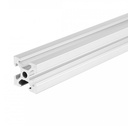 Perfil de aluminio 2020V para CNC. 2 metros