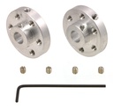 Buje de Aluminio-eje 1/4”