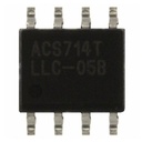 Sensor de corriente basado en efecto hall 5V 5A.  Encap: SOIC-8